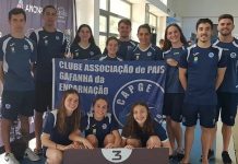 Natação: CAPGE em terceiro lugar no Campeonato Regional de Clubes