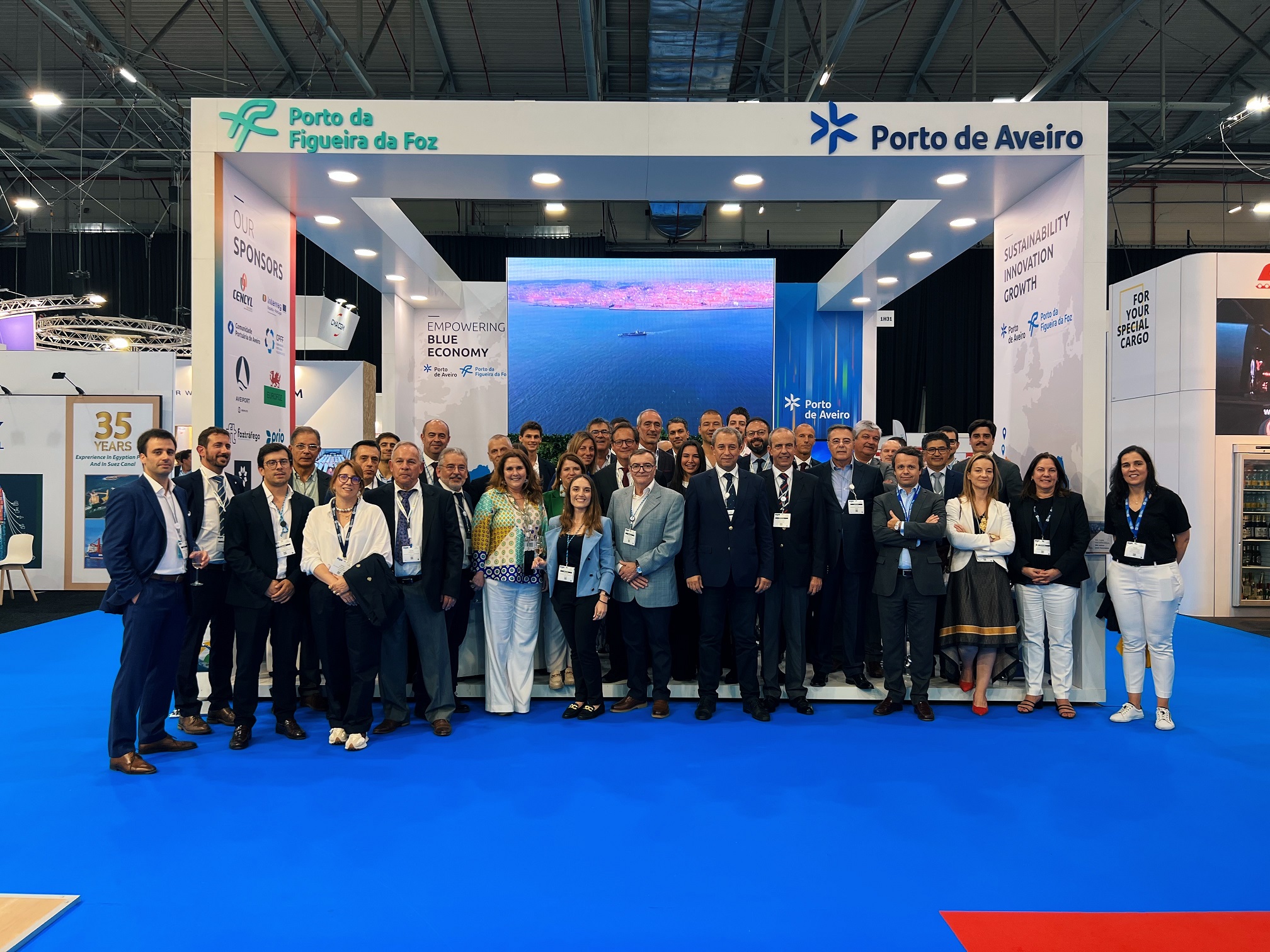 Porto de Aveiro com balanço positivo da participação na Breakbulk Europe 2023