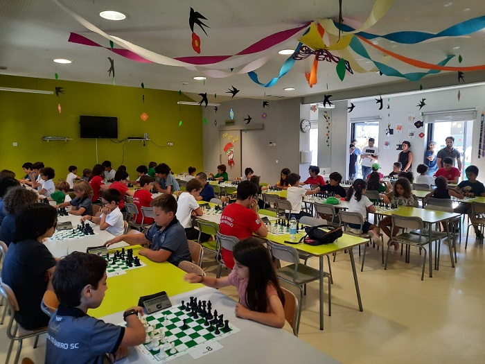 XVI Torneio Jovem de Xadrez da Coutada reuniu 48 jovens xadrezistas