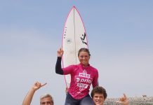 Carolina Santos: «O mar da Costa Nova proporciona sempre bom surf»
