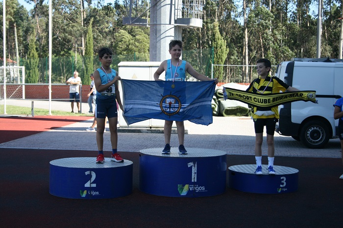 Atletismo: benjamins e iniciados d’Os Ílhavos com sete pódios no campeonato distrital