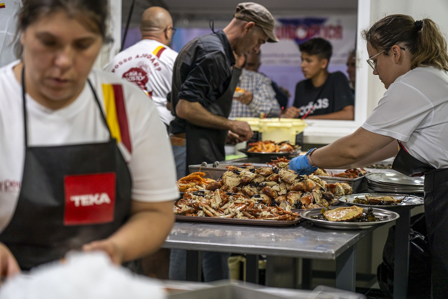 Consumidas duas toneladas de marisco na Costa Nova