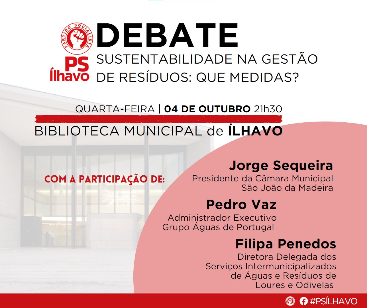 PS/Ílhavo promove debate sobre sustentabilidade na gestão de resíduos