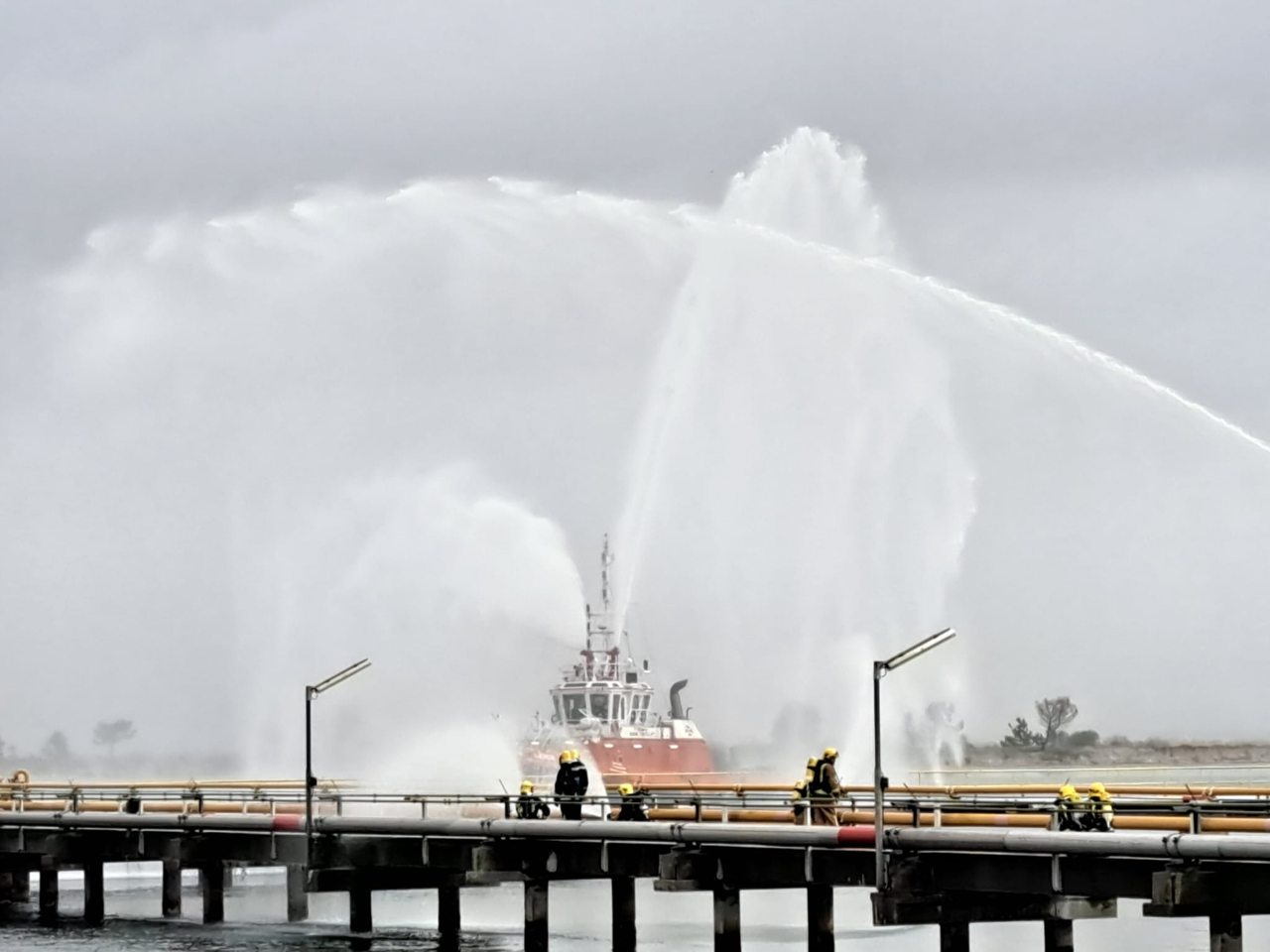 Porto de Aveiro realizou exercício de simulacro anual no Terminal de Granéis Líquidos