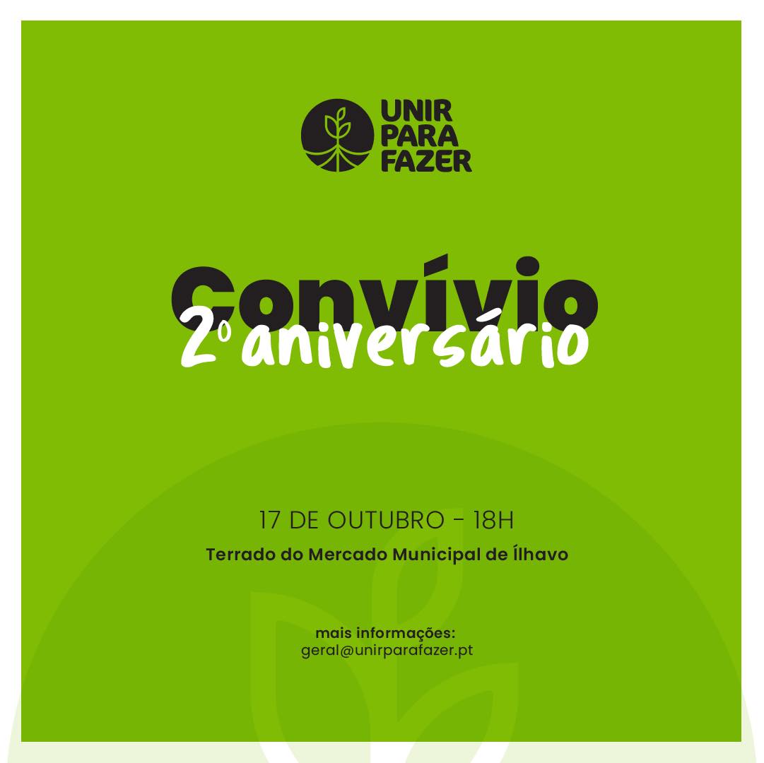 Unir Para Fazer assinala 2.º aniversário com convívio