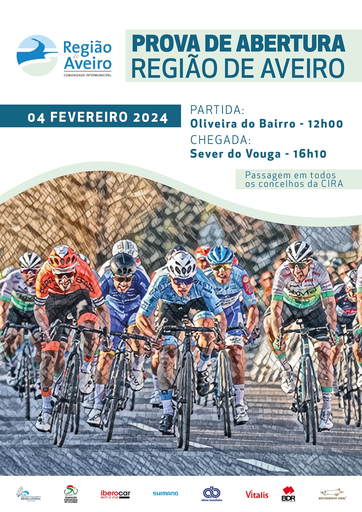 Ciclismo: Prova de Abertura – Região de Aveiro passa por Ílhavo no próximo domingo