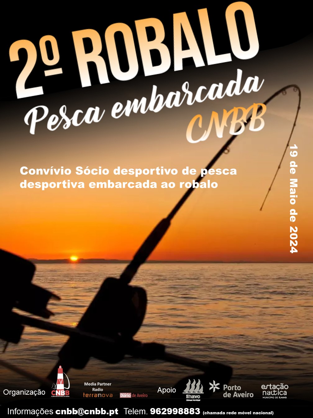 Clube Náutico Boca da Barra organiza 2.º Convívio de Pesca Embarcada ao Robalo a Pares