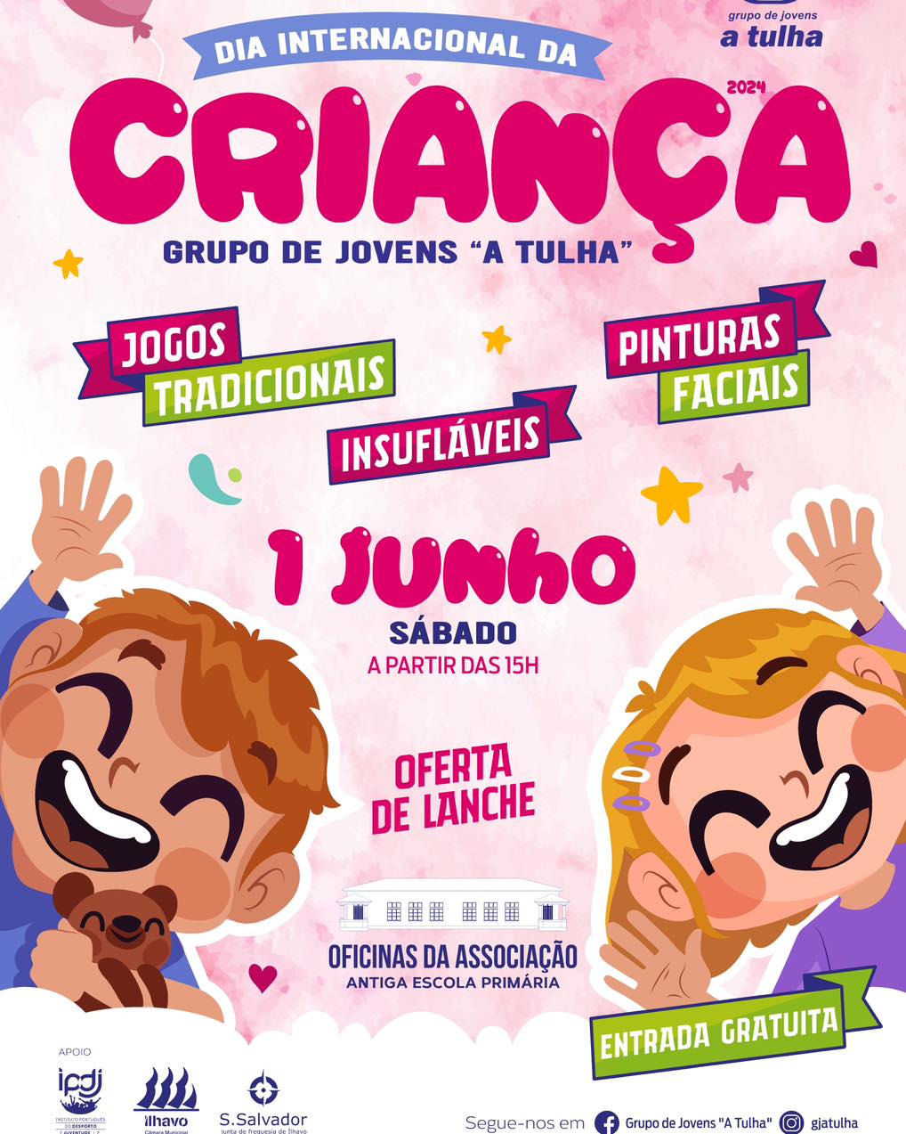 “A Tulha” celebra Dia Internacional da Criança