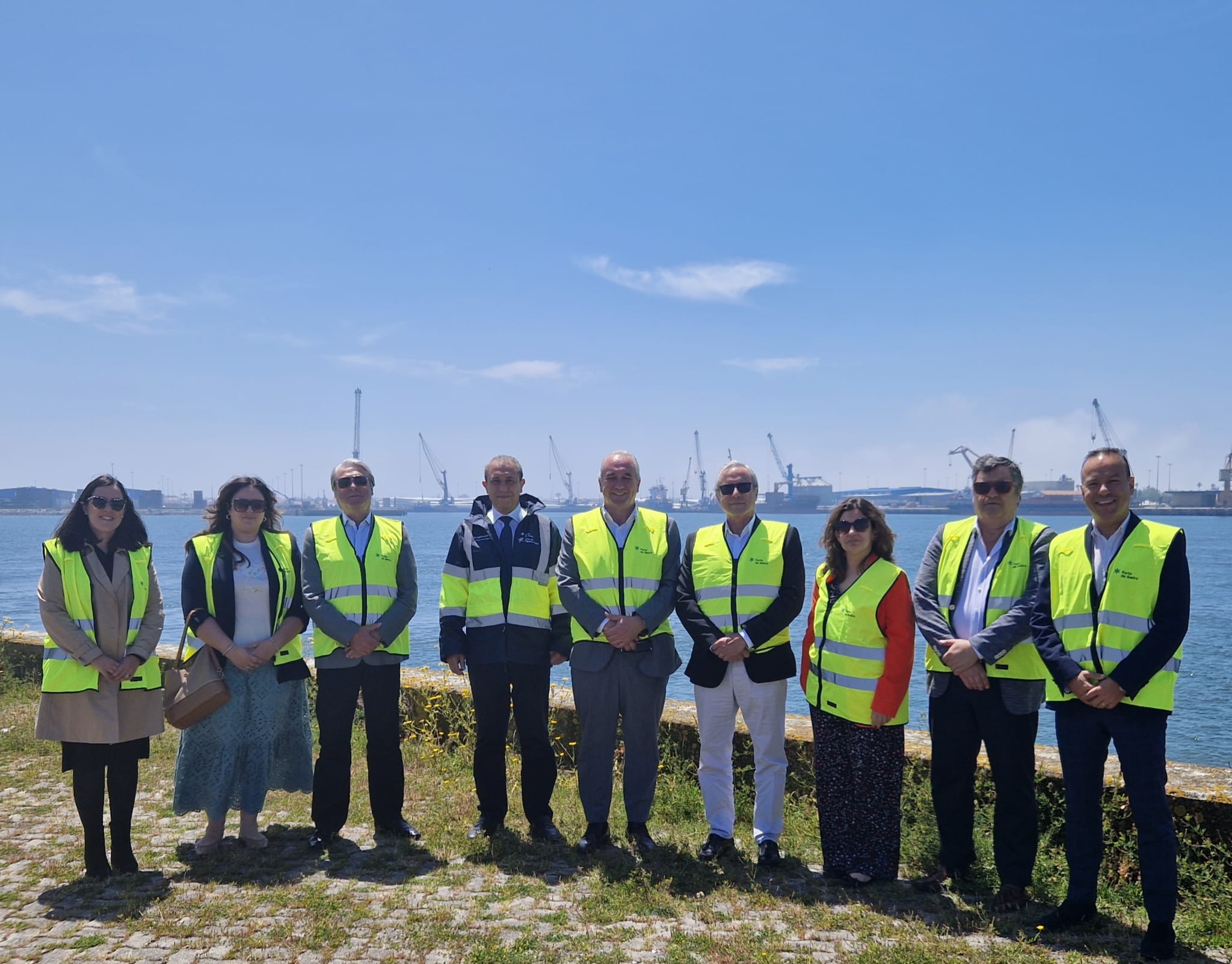 Porto de Aveiro recebe visita da nova direção da APAT – Associação dos Transitários de Portugal