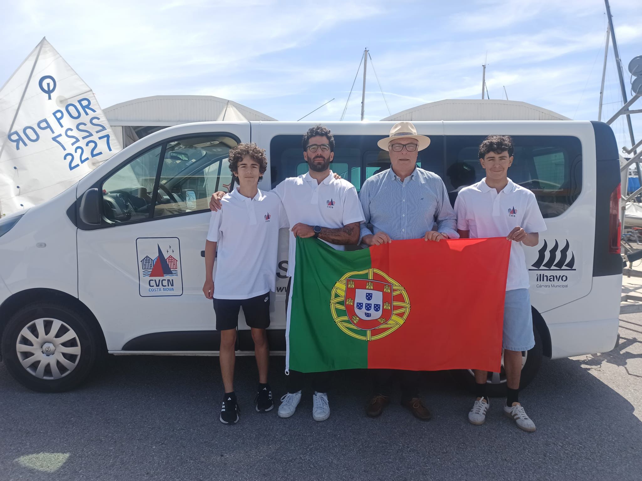 Vela: Clube de Vela Costa Nova a caminho do Campeonato do Mundo ILCA 4