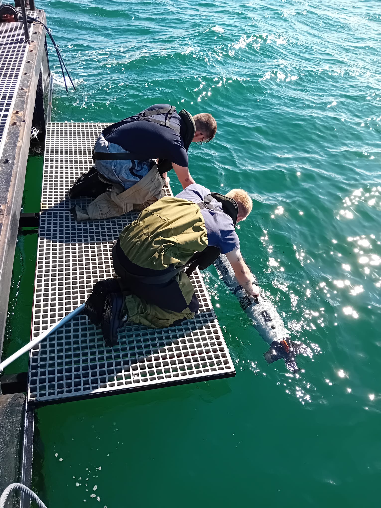 Marinha desenvolveu protótipo de ilha artificial