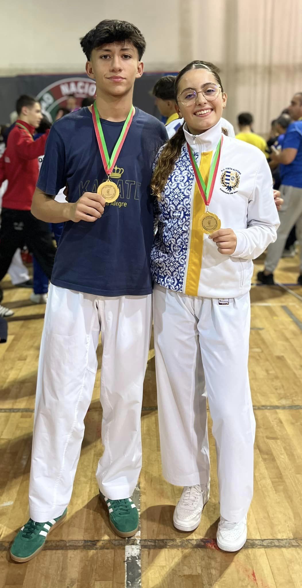 Karate: SC Vista Alegre vence duas medalhas de ouro e uma de bronze na Fase Regional do Campeonato Nacional Centro Norte