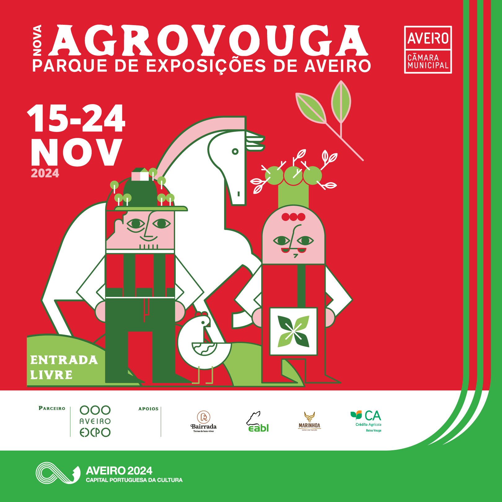 Aveiro: Nova Agrovouga regressa de 15 a 24 de novembro