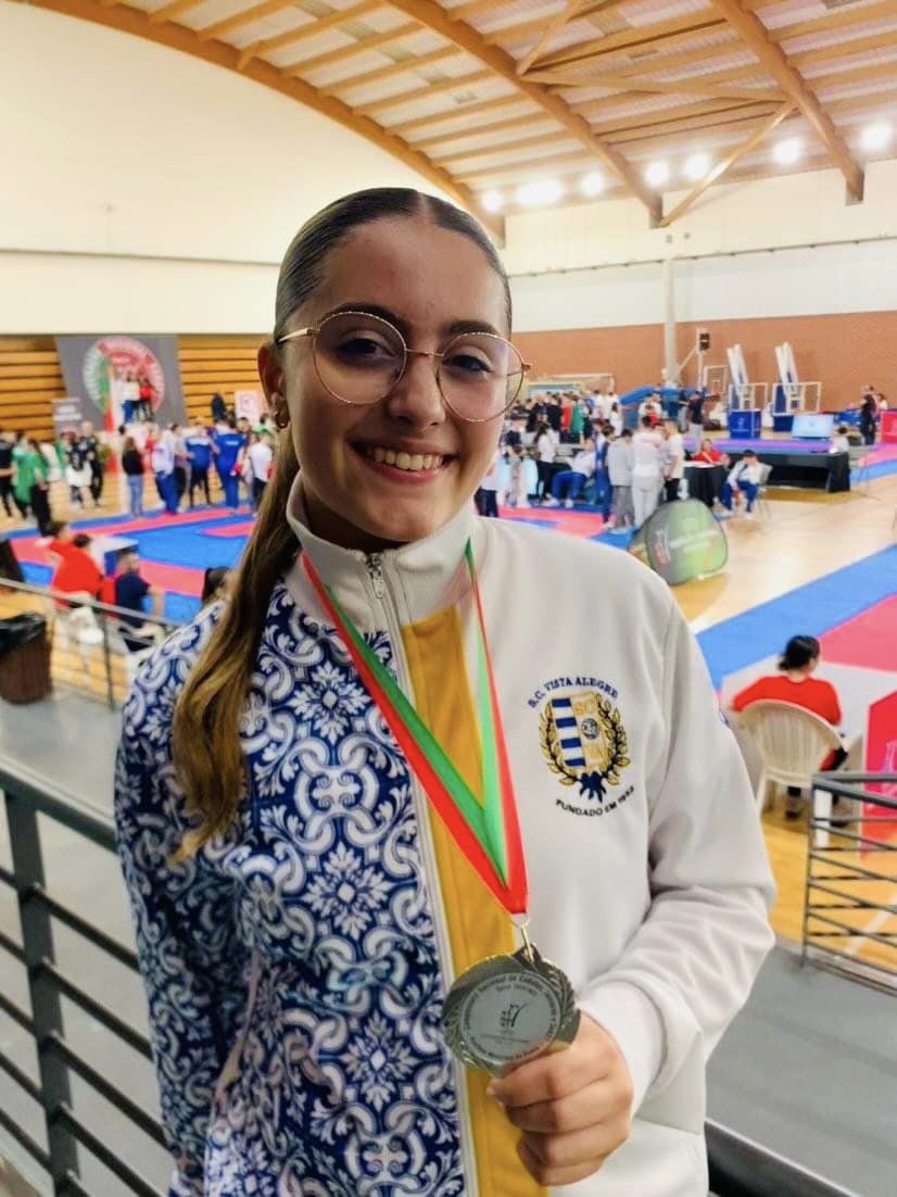 Karaté: Matilde Dias sagrou-se Vice-Campeã Nacional Kumite Junior -66kg