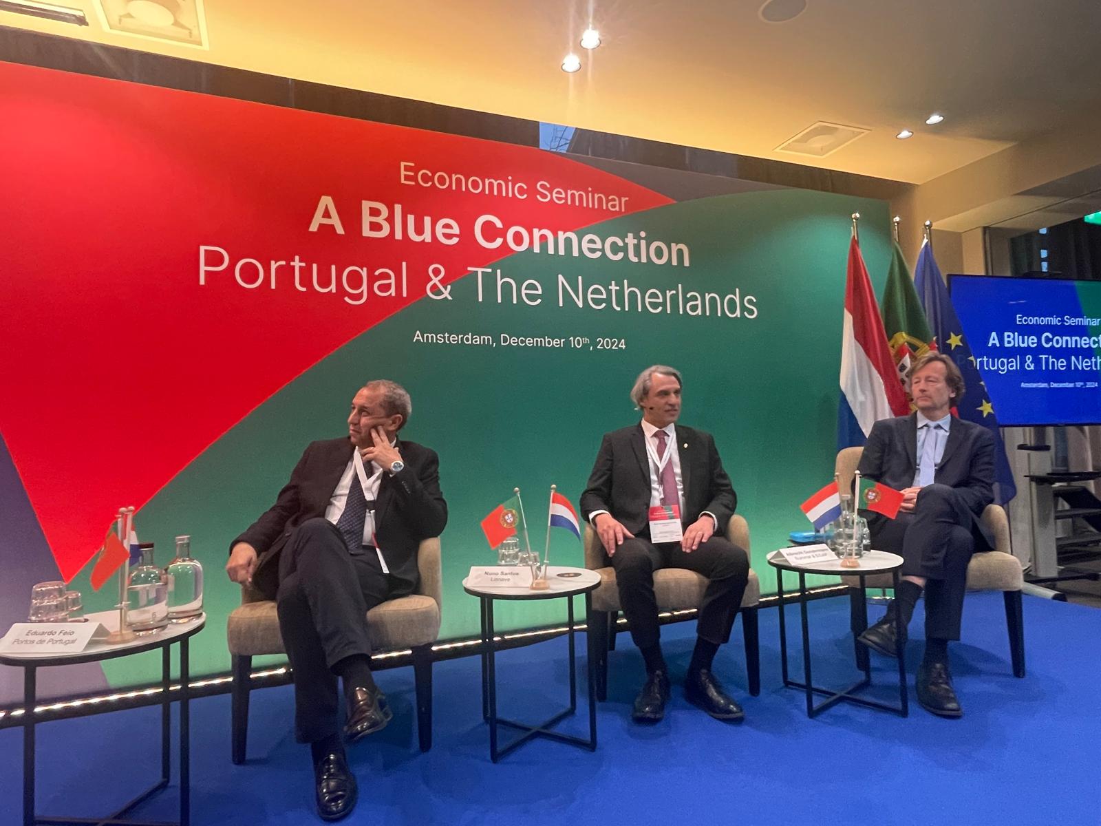 Associação dos Portos de Portugal marca presença no Seminário ‘A Blue Connection – Portugal & The Netherlands’, em Amesterdão