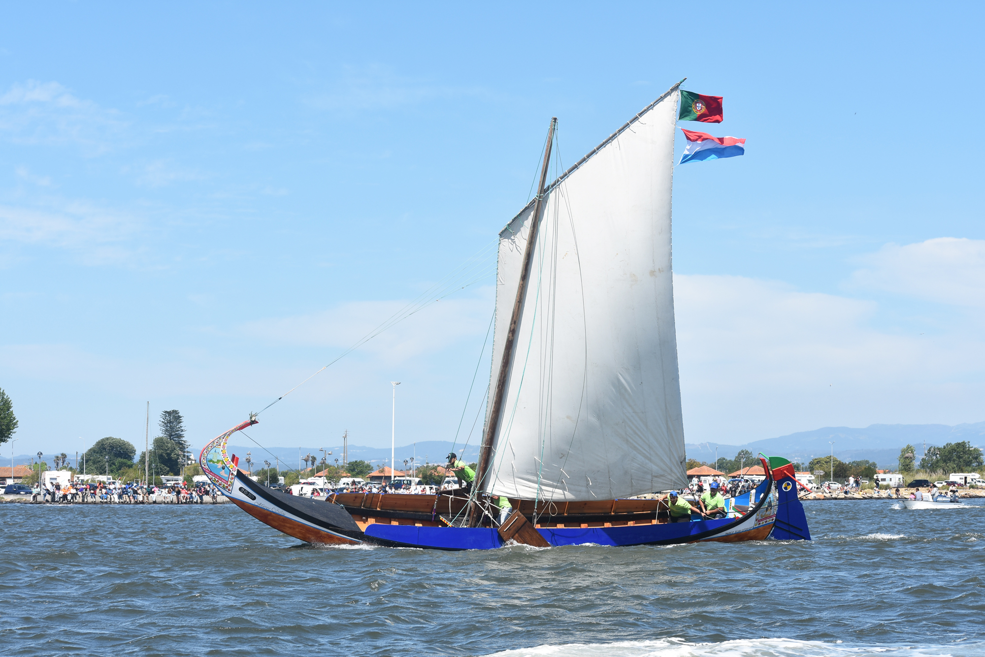 Marco Silva voltou a ser o grande vencedor da Regata de Barcos Moliceiros na Murtosa