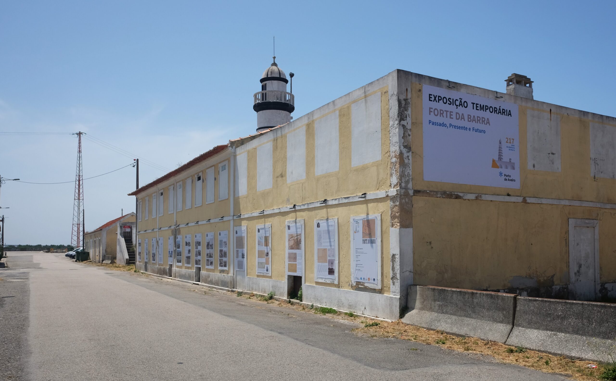 Porto de Aveiro acolhe exposição temporária sobre o Forte da Barra
