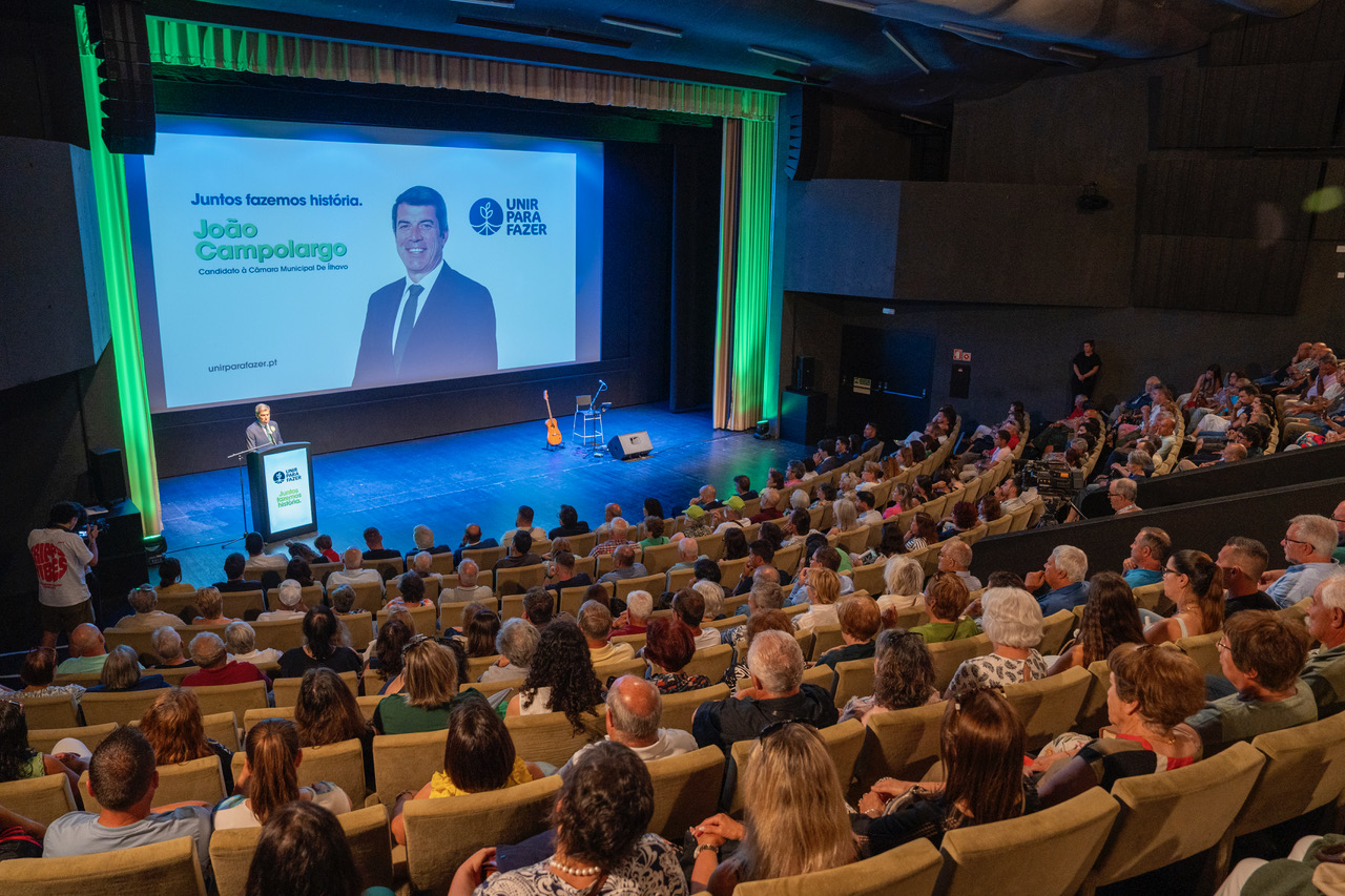 Autárquicas: João Campolargo (UpF) apresentou recandidatura à Câmara Municipal de Ílhavo