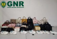 GNR apreende 65 artigos contrafeitos e constitui quatro arguidos na Feira dos 13
