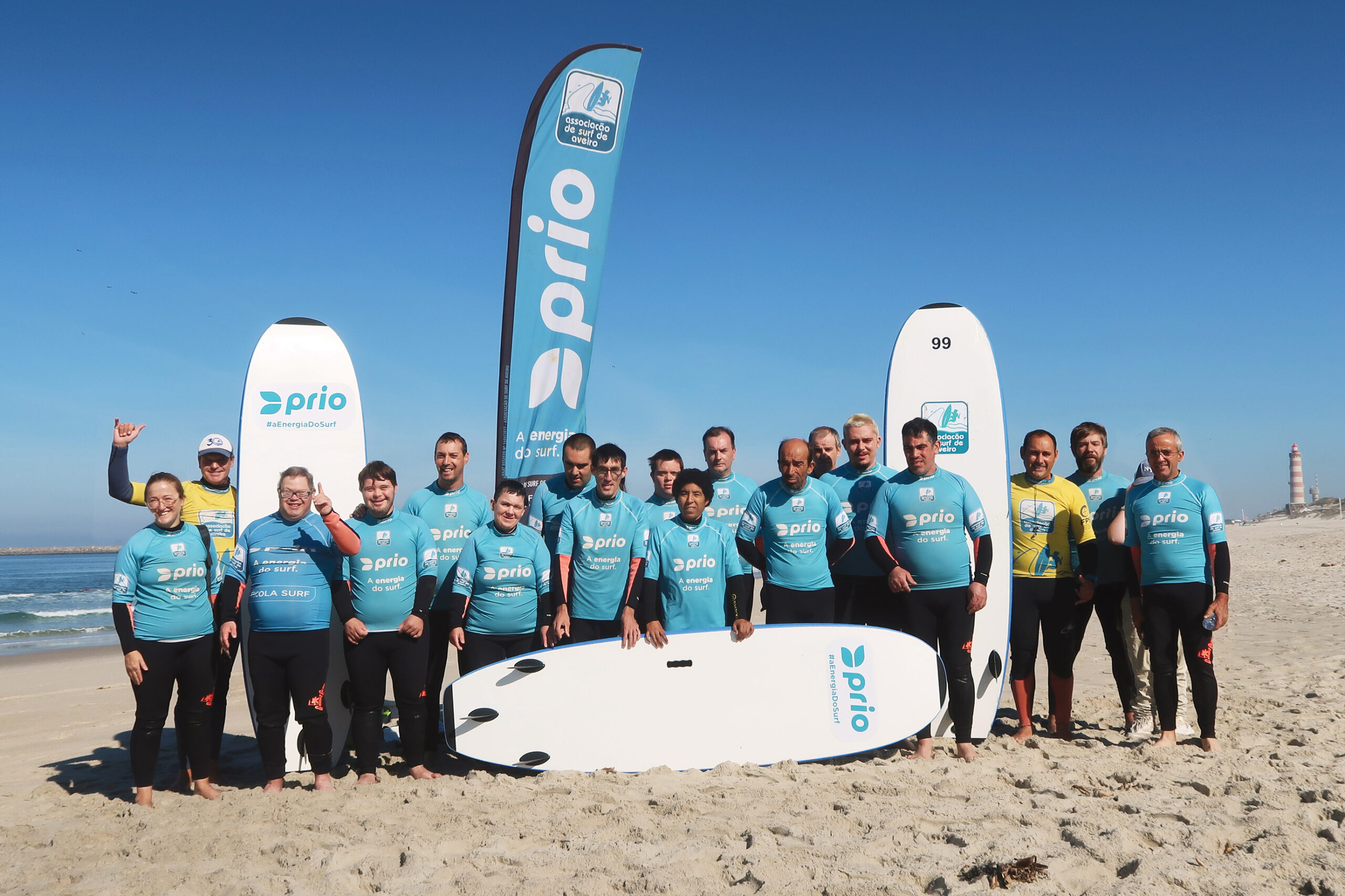 Associação de Surf de Aveiro recebeu Associação de Solidariedade Social de Lafões