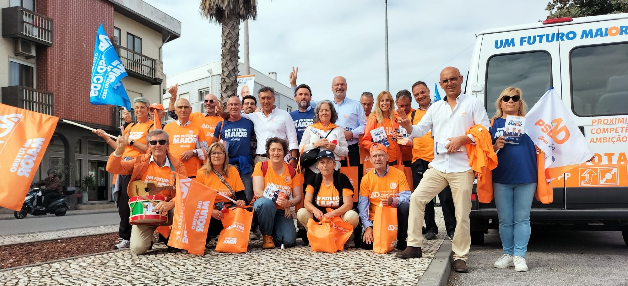 Autárquicas: AD encerra campanha com Luís Montenegro e arraial comício