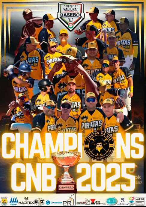 Piratas da Ria são campeões nacionais de basebol