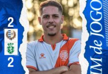 SC Vista Alegre concede empate caseiro frente ao SC Fermentelos