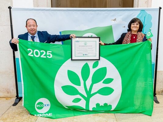 Município de Ílhavo distinguido com Bandeira Verde ECOXXI como referência de sustentabilidade ambiental