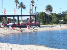Praia do Jardim Oudinot interdita a banhos