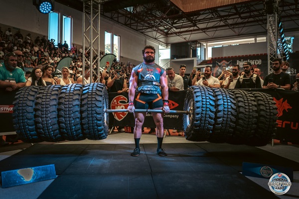José Gregório em 7º lugar no Strongman Champions League e Homem Mais Forte de Portugal